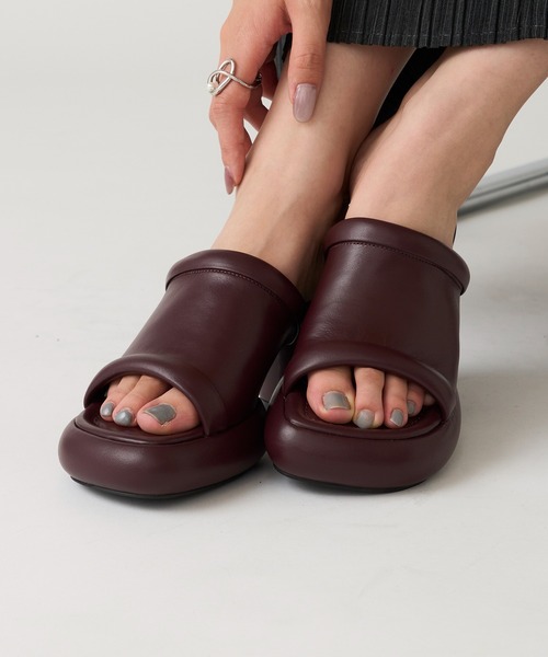 ALM. サンダル 「ALM.」CIELO LEATHER SANDALS レディース