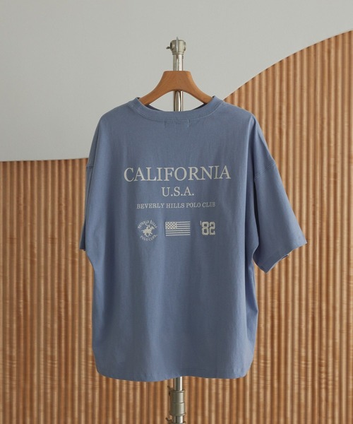 BEVERLY HILLS POLO CLUB tシャツ BH.POLO CLUB別注バック