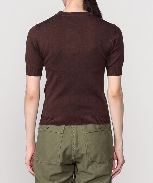 MORRIS & SONS ブラウン ニットポロシャツ サイズ2 MORRIS & SONS