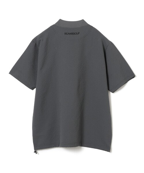 BEAMS GOLF tシャツ ORANGE LABEL / ドットエア（R） モック