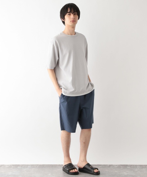GLOBAL WORK tシャツ ミラノリブレイヤードCOOL/288102 メンズ