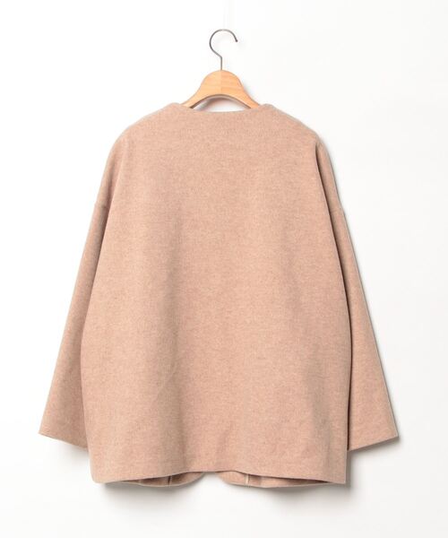 Loungedress（ラウンジドレス） ノーカラージャケット FREE ベージュ