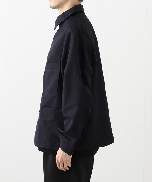 【50年代】ブラックリネン/カバーオール フレンチワーク アプレッセ Vintage Black Linen Coverall セットアップスタイル