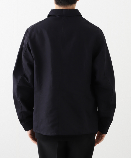 【50年代】ブラックリネン/カバーオール フレンチワーク Ets.MATERIAUX カバーオール Letiquette × ETS.MATERIAUX