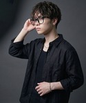 伊達メガネ メガネ 眼鏡 太フレームウェリント...の詳細画像1
