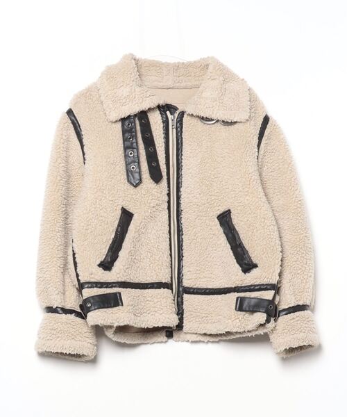 Ungrid（アングリッド） ジップアップブルゾン SMALL ベージュ 
