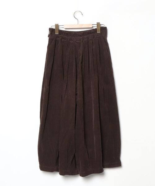 「HARVESTY」 コーデュロイパンツ 1 ブラウン レディース_画像2