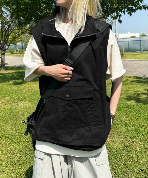「sedacle」 ノースリーブトップス MEDIUM ネイビー メンズ