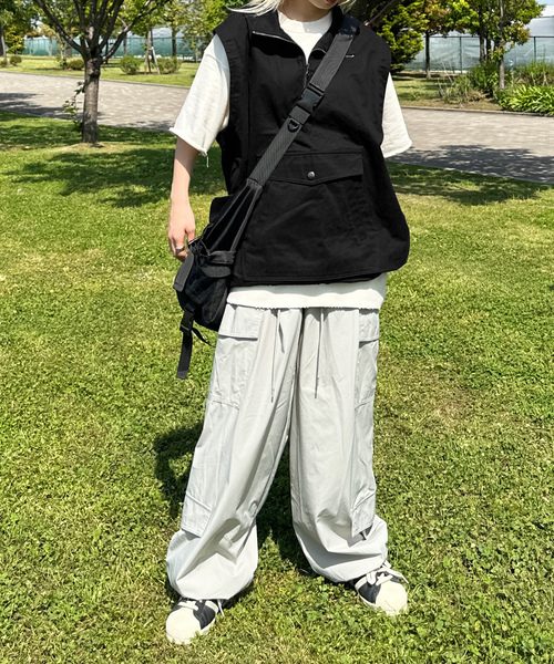 「sedacle」 ノースリーブトップス MEDIUM ネイビー メンズ