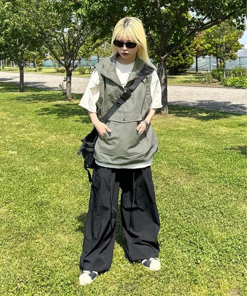 「sedacle」 ノースリーブトップス MEDIUM ネイビー メンズ