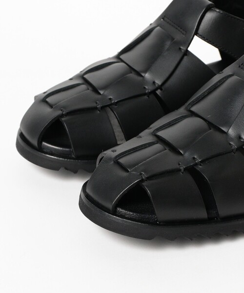 ビジネスシューズ Paraboot / PACIFIC レザー グルカサンダル メンズの画像