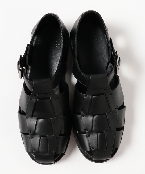 ビジネスシューズ Paraboot / PACIFIC レザー グルカサンダル メンズの画像