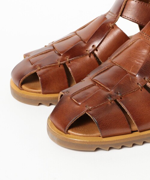 ビジネスシューズ Paraboot / PACIFIC レザー グルカサンダル メンズの画像