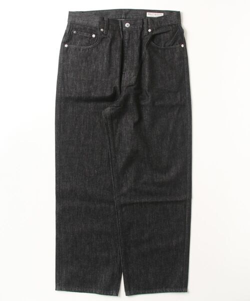 H BEAUTY&YOUTH UNITED ARROWS デニムワイドパンツ　黒 H BEAUTY&YOUTH UNITED ARROWS（エイチビューティーアンドユース