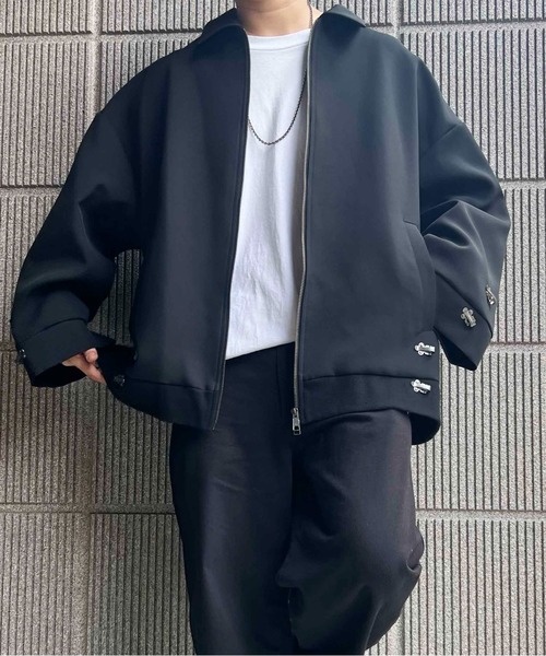 ブルゾン アウター Oversized adjustable BL メンズ レディースの画像