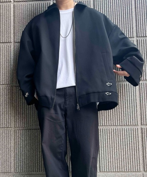 ブルゾン アウター Oversized adjustable BL メンズ レディースの画像