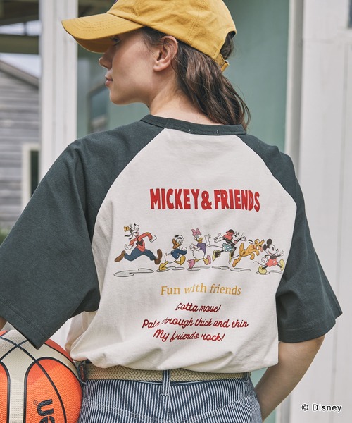 Disney（ディズニー） 半袖Tシャツ「MN.Lコラボ」 FREE