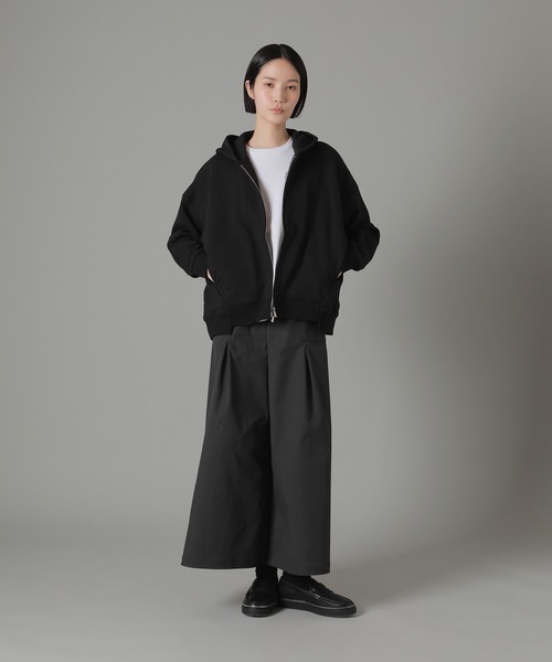 「ZUCCa」 ジップアップパーカー M size ライトブラウン レディース ZUCCa 「ZUCCa」 ジップアップパーカー M size ライトブラウン