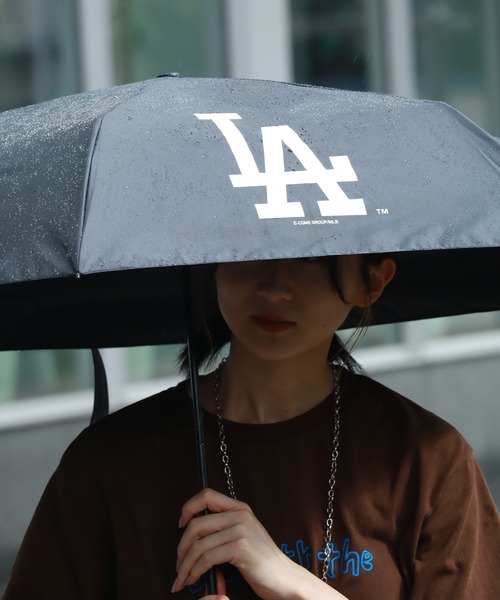 ニューヨークメッツ　折りたたみ傘 MLB 折りたたみ傘 「MLB/メジャーリーグベースボール」晴雨兼用