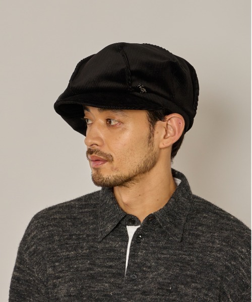 タグ付き＊Mr.FATMAN LUCKY DAN LINEN キャスケット　M Mr.FATMAN 帽子 キャスケット LUCKY DAN LINEN/COTTON メンズ
