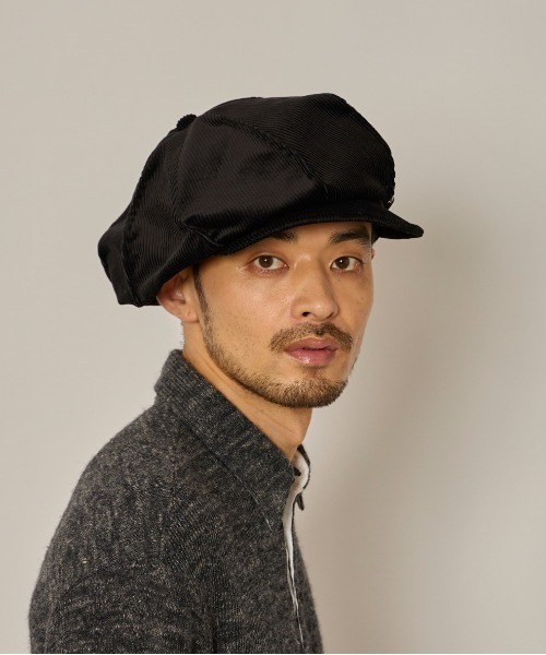 【TUITACI】EMBOSSED CORDUROY ICIRIANキャスケット TUITACI 朔 ツイタチ - Embossed Corduroy Icirian Casquette