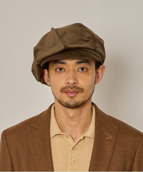 arth 帽子 キャスケット Corduroy Tuck Cas / アース メンズ