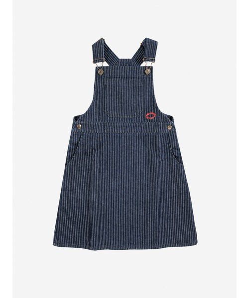 BOBO CHOSES - 衣装 Tic Tac Toe denim dress キッズ お子さん服 うしろ帯