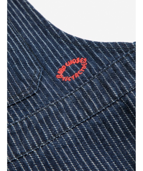 BOBO CHOSES - 衣装 Tic Tac Toe denim dress キッズ お子さん服 うしろ帯