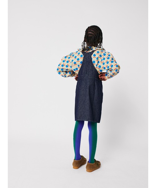 BOBO CHOSES - 衣装 Tic Tac Toe denim dress キッズ お子さん服 うしろ帯