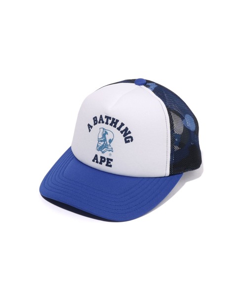 A BATHING APE キャップ 帽子 COLOR CAMO GENERAL MESH CAP