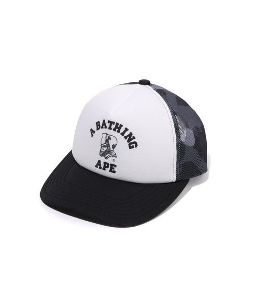 A BATHING APE キャップ 帽子 COLOR CAMO GENERAL MESH CAP