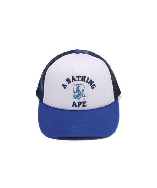 A Bathing Ape 帽子 A BATHING APE® Ape Head Denim Cap | Bape official website