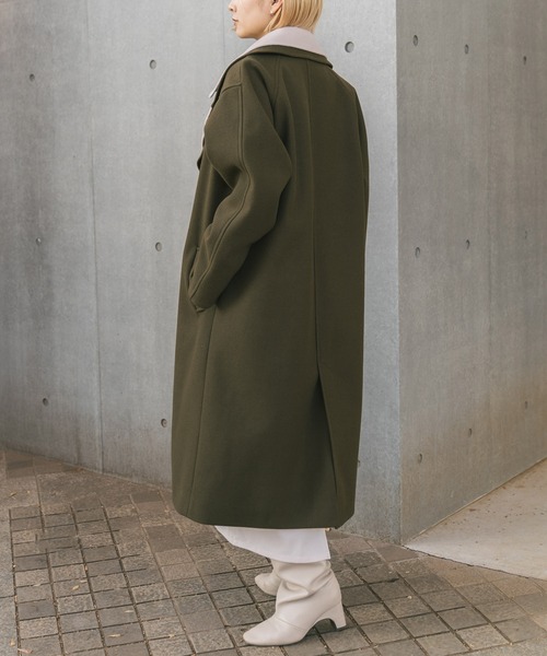 「MIEL CRISHUNANT」 チェスターコート SMALL グレー系その他 レディース_画像5