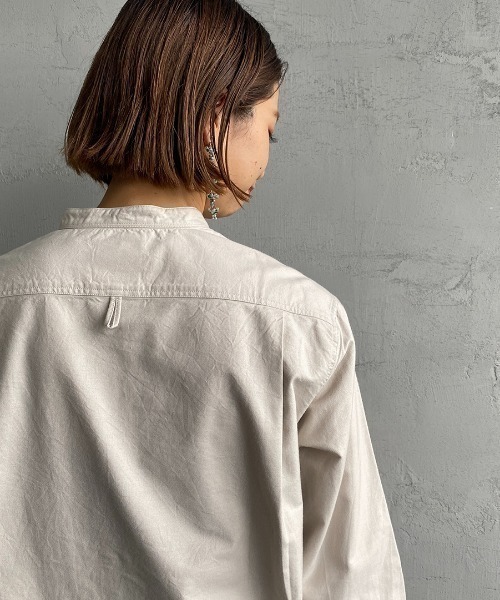 DANTON⭐ダントン長袖シャツ サイズ34 ホワイトS Danton 「DANTON」 長袖シャツ 34 ホワイト レディース