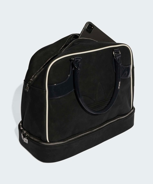 adidasオリジナルス　ラージ ボウリングバッグ ☆adidas☆ ラージ ボウリングバッグ LARGE BOWLING BAG DKBLUE