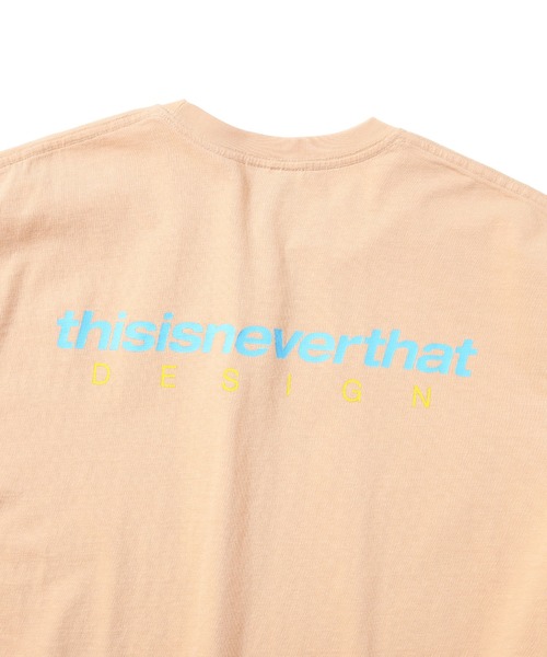 「thisisneverthat」 半袖Tシャツ X-LARGE オレンジ メンズ