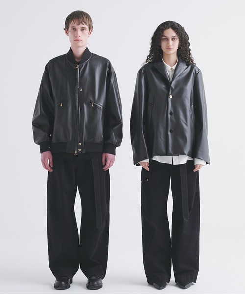 ジャケット・アウター CULLNI MA-1 size:2 CULLNI ma1 ma-1 Faux Leather MA-1 メンズ レディース