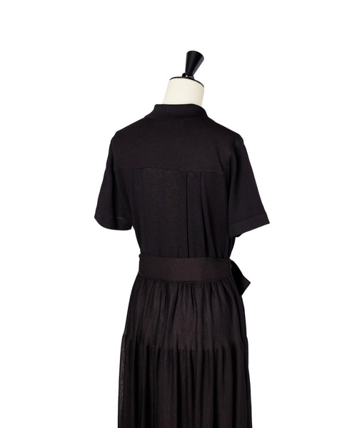 #24-6-173りっぷ♡様 Her lip to ワンピース Romane Tiered Knit Dress : ZOZOTOWN
