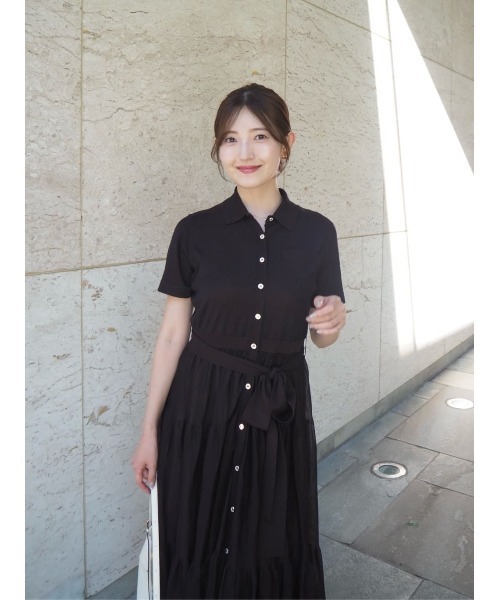 Her lip to ワンピース Romane Tiered Knit Dress : ZOZOTOWN