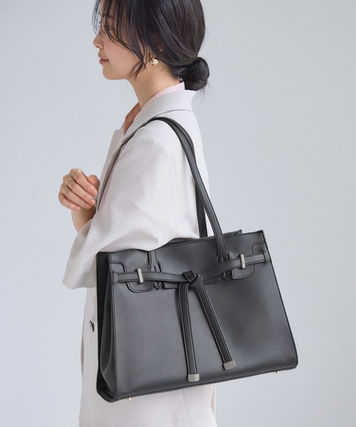 VIS（ビス） トートバッグ WEB限定追加「A4収納」フラップタイトート