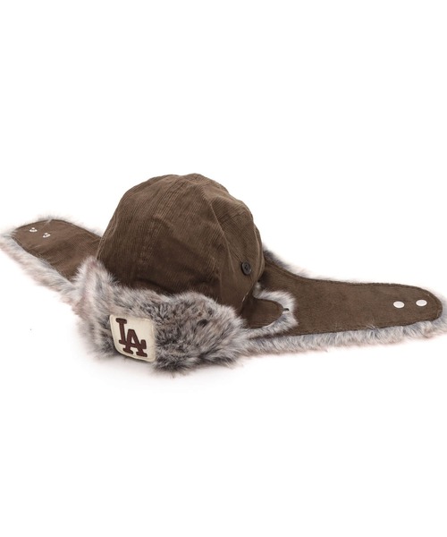 ニューエラ　NEW ERA　TRAPPER コーデュロイ LOSDOD キャップ NEW ERA（ニューエラ） キャップ 帽子 NEW ERA TRAPPER CORDUROY Los