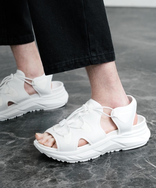 「GERRY」 サンダル M ブラック メンズ_画像4