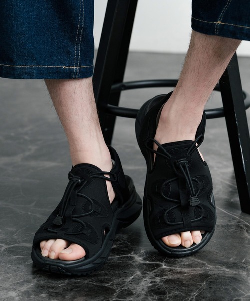 「GERRY」 サンダル M ブラック メンズ_画像7