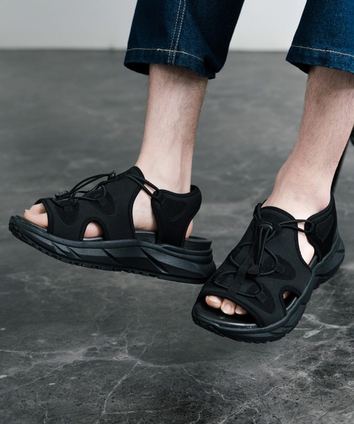 「GERRY」 サンダル M ブラック メンズ_画像8