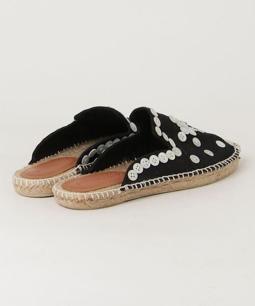 「CURRENTAGE」 エスパドリーユ 38 ブラック レディース_画像2