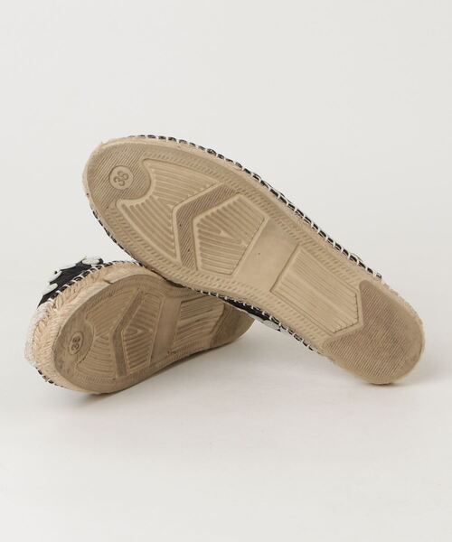 「CURRENTAGE」 エスパドリーユ 38 ブラック レディース_画像3