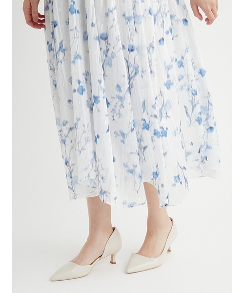 CELFORD（セルフォード） 7分袖ワンピース 38 オフホワイト レディース