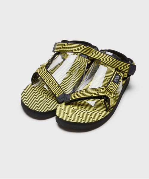 「SUICOKE」 サンダル 6.5 イエロー メンズ_画像2