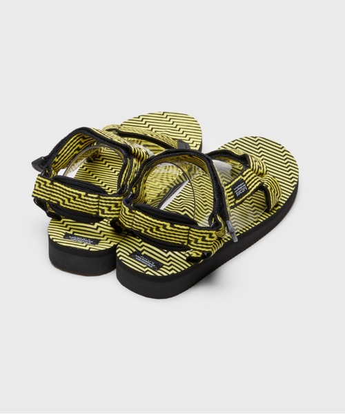 「SUICOKE」 サンダル 6.5 イエロー メンズ_画像4