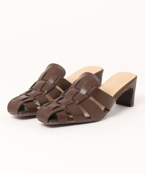 「Piedi Nudi」 ミュール M ブラウン レディース_画像5